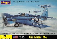 アドミラル 1/72 エアクラフト プラモデル グラマン FM-2 ワイルドキャット