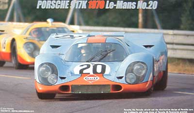 ポルシェ 917K 1970 ル・マン24時間レース No.20 プラモデル (フジミ 1/24 ヒストリックレーシングカー シリーズ No.旧015) 商品画像