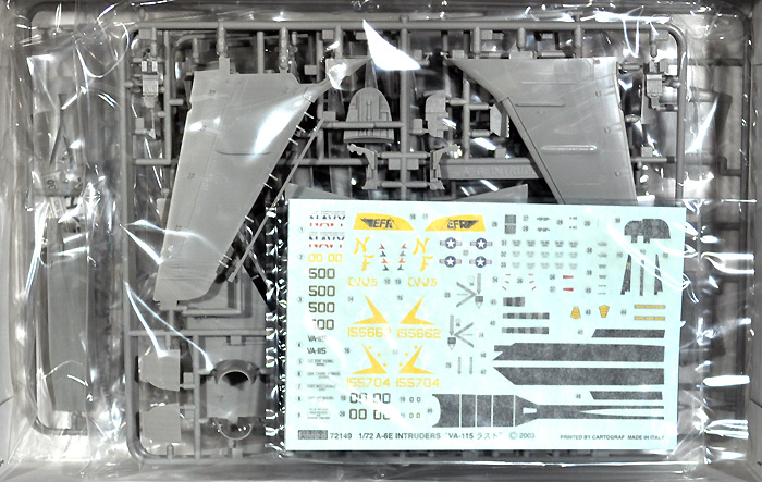 A-6E イントルーダー VA-115 イーグルス 厚木ラストフライト 1996 プラモデル (フジミ AIR CRAFT （シリーズH） No.H-030) 商品画像_1