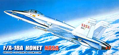 F/A-18A ホーネット NASA (米航空宇宙局システム研究機） プラモデル (フジミ AIR CRAFT （シリーズF） No.旧F-045) 商品画像