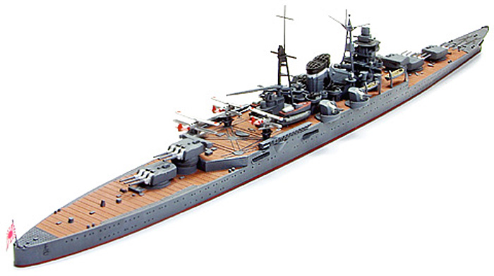 日本軽巡洋艦 熊野 プラモデル (タミヤ 1/700 ウォーターラインシリーズ No.344) 商品画像_3