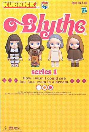 Blythe(ブライス） [SERIES 1] 4体セット フィギュア (メディコム・トイ KUBRICK No.102) 商品画像