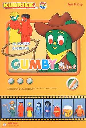 GUMBY [SERIES 2] フィギュア (メディコム・トイ KUBRICK No.116) 商品画像