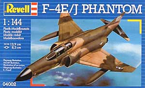 F-4E/J ファントム 2 プラモデル (レベル 1/144 飛行機 No.04002) 商品画像