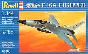 F-16A ファイティングファルコン プラモデル (Revell 1/144 飛行機 No.04006) 商品画像