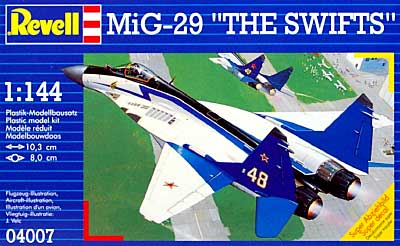 Mig-29 ザ・スウィフツ プラモデル (レベル 1/144 飛行機 No.04007) 商品画像