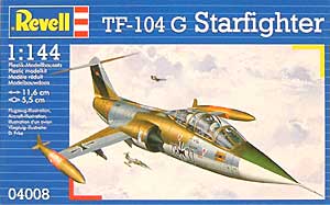 TF-104G スターファイター プラモデル (レベル 1/144 飛行機 No.04008) 商品画像