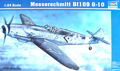 メッサーシュミット Bf109G-10 プラモデル (トランペッター 1/24 エアクラフトシリーズ No.02409) 商品画像