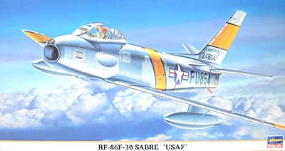 RF-86F-30 セイバー USAF プラモデル (ハセガワ 1/48 飛行機 限定生産 No.09518) 商品画像