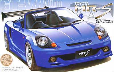 トヨタ MR-S GT・Wウイング プラモデル (フジミ 1/24 GTWウイングシリーズ No.GTW002) 商品画像