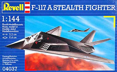 F-117A ステルスファイター プラモデル (レベル 1/144 飛行機 No.04037) 商品画像