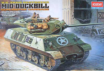 アメリカ 駆逐戦車 M10 ダックビル ガン・モーターキャリアー プラモデル (アカデミー 1/35 Armors No.1397) 商品画像