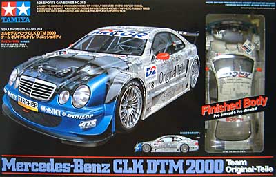 メルセデス・ベンツ CLK DTM 2000 チームオリギナルタイレ フィニッシュボディ プラモデル (タミヤ 1/24 スポーツカーシリーズ No.263) 商品画像