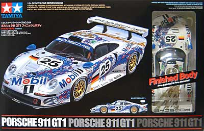 ポルシェ 911 GT1 フィニッシュボディ プラモデル (タミヤ 1/24 スポーツカーシリーズ No.264) 商品画像