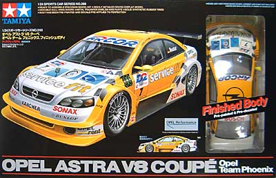 オペル アストラ V8 クーペ オペルチーム フェニックス フィニッシュボディ プラモデル (タミヤ 1/24 スポーツカーシリーズ No.265) 商品画像