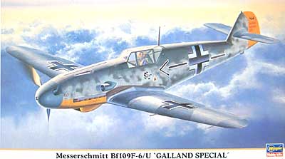メッサーシュミット Bf109F-6/U ガーランドスペシャル プラモデル (ハセガワ 1/48 飛行機 限定生産 No.09521) 商品画像