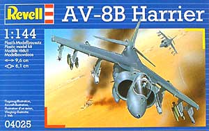 AV-8B ハリアー プラモデル (レベル 1/144 飛行機 No.04025) 商品画像