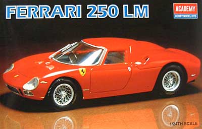 フェラーリ 250LM プラモデル (アカデミー Cars&Motorcycles No.1531) 商品画像