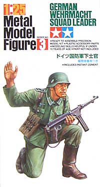 ドイツ 国防下士官 メタル (タミヤ 1/25 メタルモデルフィギュア No.003) 商品画像