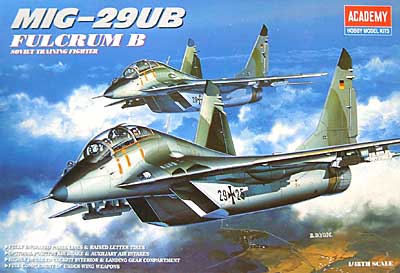 MIG-29UB ファルクラム B プラモデル (アカデミー 1/48 Scale Aircrafts No.2119) 商品画像