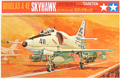 ダグラス A-4E スカイホーク プラモデル (タミヤ 1/100 ミニジェットシリーズ No.003) 商品画像