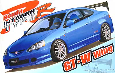 ホンダ インテグラ タイプR GT・Wウイング プラモデル (フジミ 1/24 GTWウイングシリーズ No.GTW006) 商品画像
