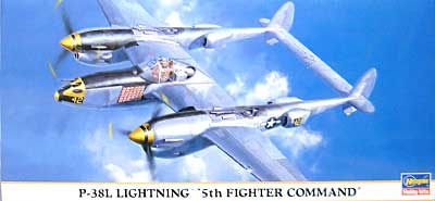 P-38L ライトニング 第5戦闘機集団 プラモデル (ハセガワ 1/72 飛行機 限定生産 No.00679) 商品画像