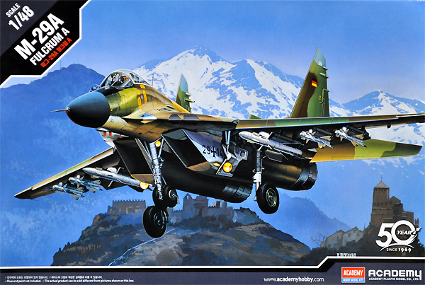 MIG-29A ファルクラム A プラモデル (アカデミー 1/48 Aircrafts No.12263) 商品画像