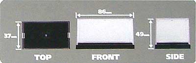 T・ケース (SS） (5個セット） ケース (ウェーブ マルチ・ディスプレイケース No.TC-121) 商品画像_1