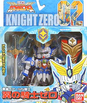 翼の騎士ゼロ プラモデル (バンダイ SDガンダムフォース フレクション No.002) 商品画像