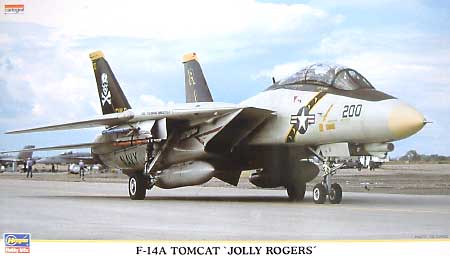 F-14A トムキャット ジョリーロジャース プラモデル (ハセガワ 1/72 飛行機 限定生産 No.00364) 商品画像