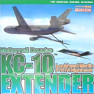 KC-10 エクステンダー & F117A ナイトホーク 完成品 (ドラゴン 1/400 ウォーバーズシリーズ No.55475) 商品画像