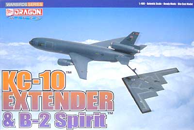 KC-10 エクステンダー & B-2 スピリッツ 完成品 (ドラゴン 1/400 ウォーバーズシリーズ No.55601) 商品画像