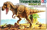 タミヤ 1/35 恐竜世界シリーズ 恐竜 ティラノサウルス 情景セット