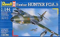 レベル 1/144 飛行機 ホーカー ハンター FGA.9