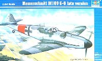 トランペッター 1/24 エアクラフトシリーズ メッサーシュミット Bf109G-6 後期型