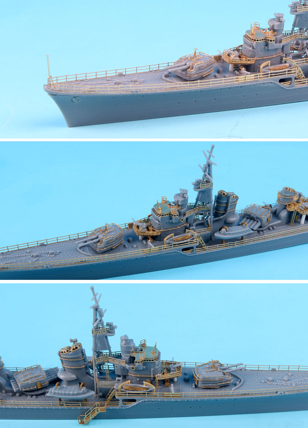 日本海軍 駆逐艦 島風用 ディテールアップセット (タミヤ用) エッチング (テトラモデルワークス 艦船 アクセサリーパーツ No.SE-70020) 商品画像_3