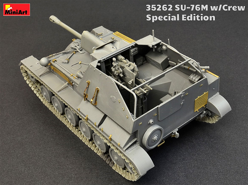 SU-76M w/砲兵 スペシャルエディション プラモデル (ミニアート 1/35 WW2 ミリタリーミニチュア No.35262) 商品画像_3