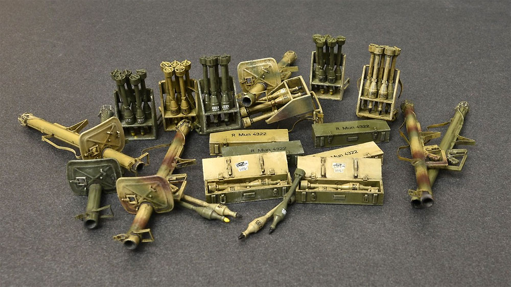 パンツァーシュレック RPzB.54 & オーフェンローア RPzB.43 セット プラモデル (ミニアート 1/35 WW2 ミリタリーミニチュア No.35263) 商品画像_3