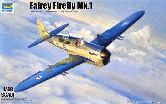 フェアリー ファイアフライ Mk.1 プラモデル (トランペッター 1/48 エアクラフト プラモデル No.05810) 商品画像