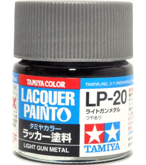LP-20 ライトガンメタル 塗料 (タミヤ タミヤ ラッカー塗料 No.LP-020) 商品画像