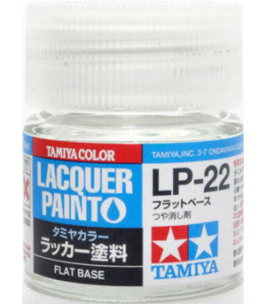 LP-22 フラットベース 塗料 (タミヤ タミヤ ラッカー塗料 No.LP-022) 商品画像