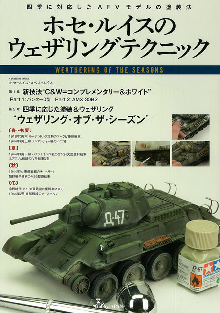 ホセ ルイスのウェザリングテクニック 四季に対応したAFVモデルの塗装法 本 (ホビージャパン HOBBY JAPAN MOOK No.1644-5) 商品画像