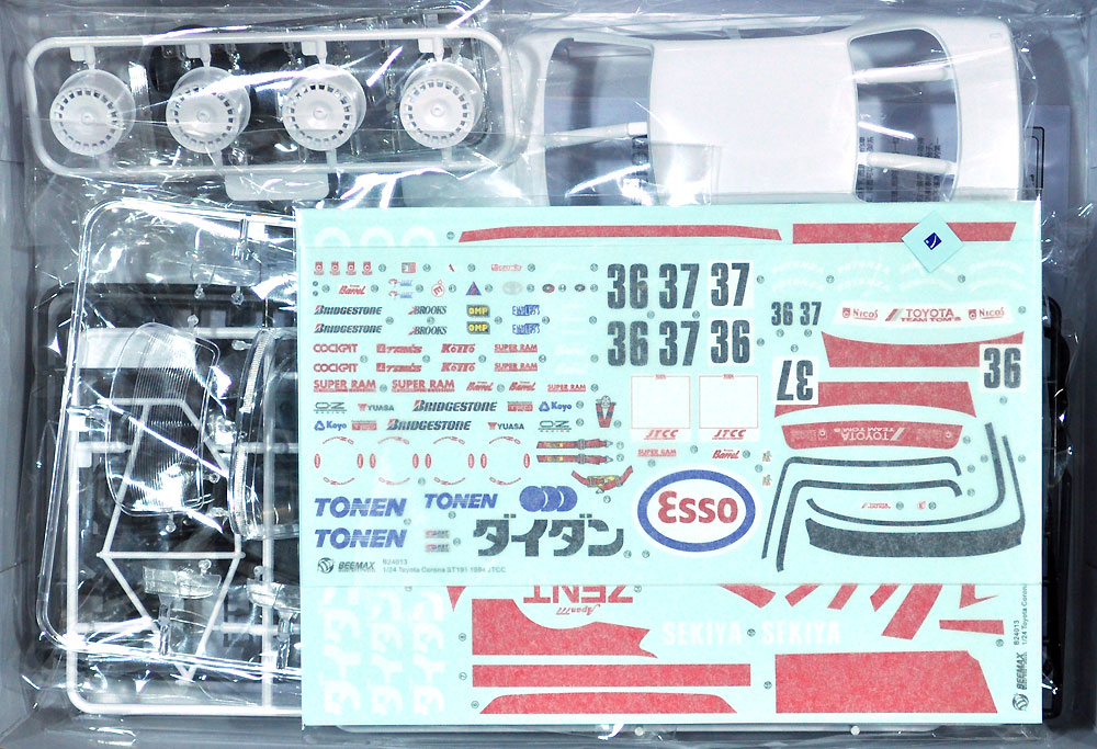 トヨタ コロナ ST191 '94 JTCC仕様 プラモデル (BEEMAX 1/24 カーモデル No.017) 商品画像_1