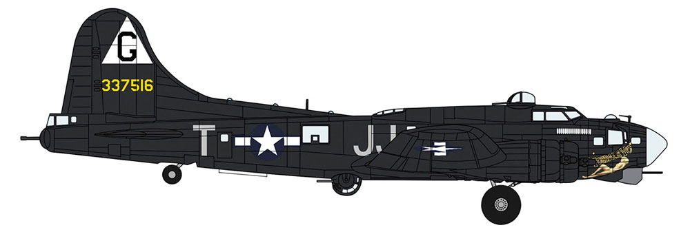 B-17G フライング フォートレス エアボーンリーフレット プラモデル (ハセガワ 1/72 飛行機 限定生産 No.02276) 商品画像_3