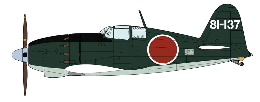 三菱 J2M2 局地戦闘機 雷電 11型 第381航空隊 プラモデル (ハセガワ 1/32 飛行機 限定生産 No.08253) 商品画像_3