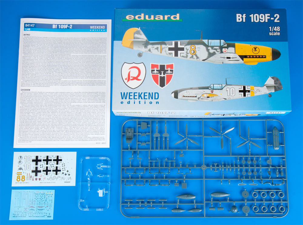 メッサーシュミット Bf109F-2 プラモデル (エデュアルド 1/48 ウィークエンド エディション No.84147) 商品画像_1