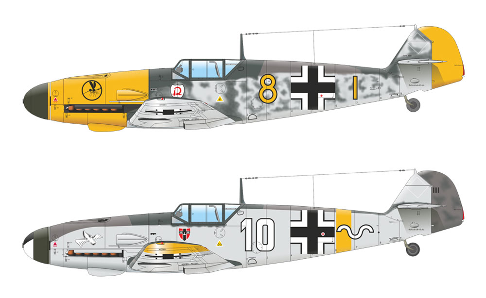 メッサーシュミット Bf109F-2 プラモデル (エデュアルド 1/48 ウィークエンド エディション No.84147) 商品画像_3