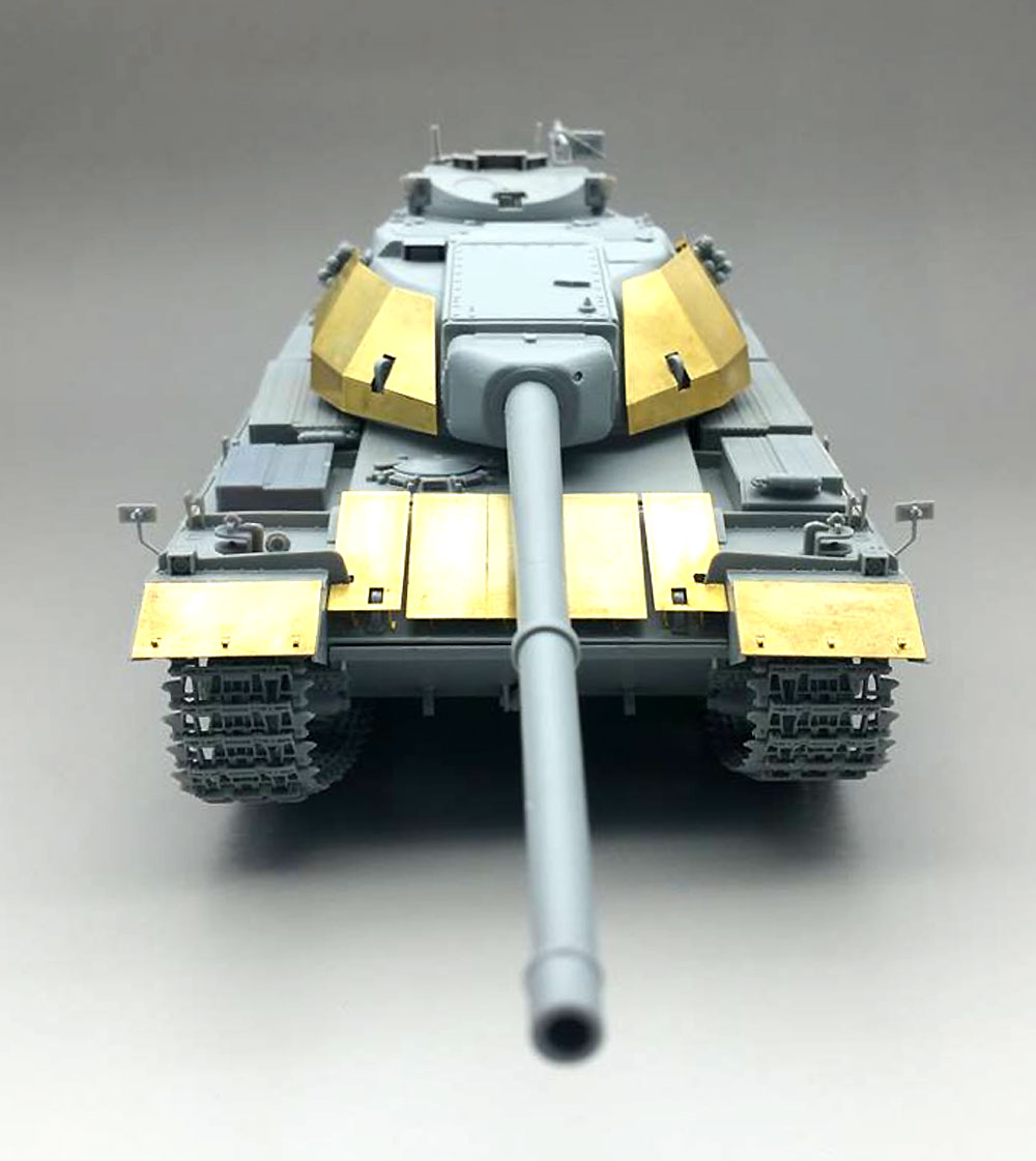 イギリス 重戦車 FV214 コンカラー Mk.1 w/スペースドアーマー プラモデル (アミュージングホビー 1/35 ミリタリー No.35A013) 商品画像_3