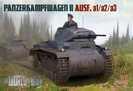 ドイツ 2号戦車 a1/a2/a3 プラモデル (IBG ワールド アット ウォー (World at War) No.W-002) 商品画像